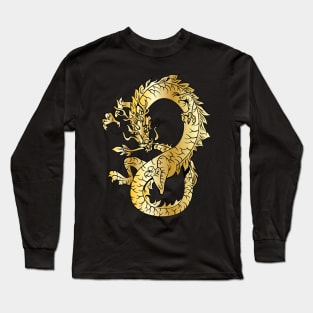 Gold Dragon 03 Long Sleeve T-Shirt